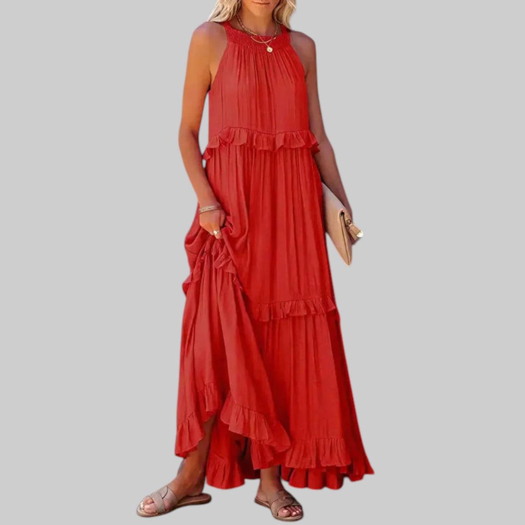 Renalie – Tiered Maxi Dress