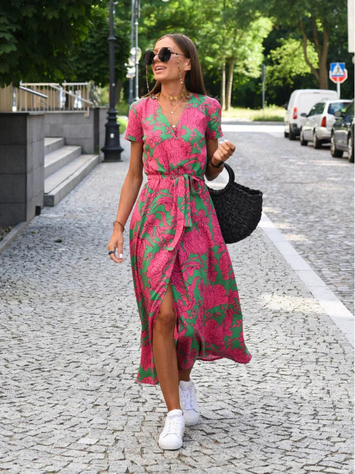 Tia – Elegant Midi Dress