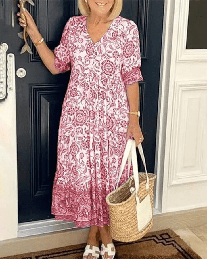 Bettina – Floral Midi Dress