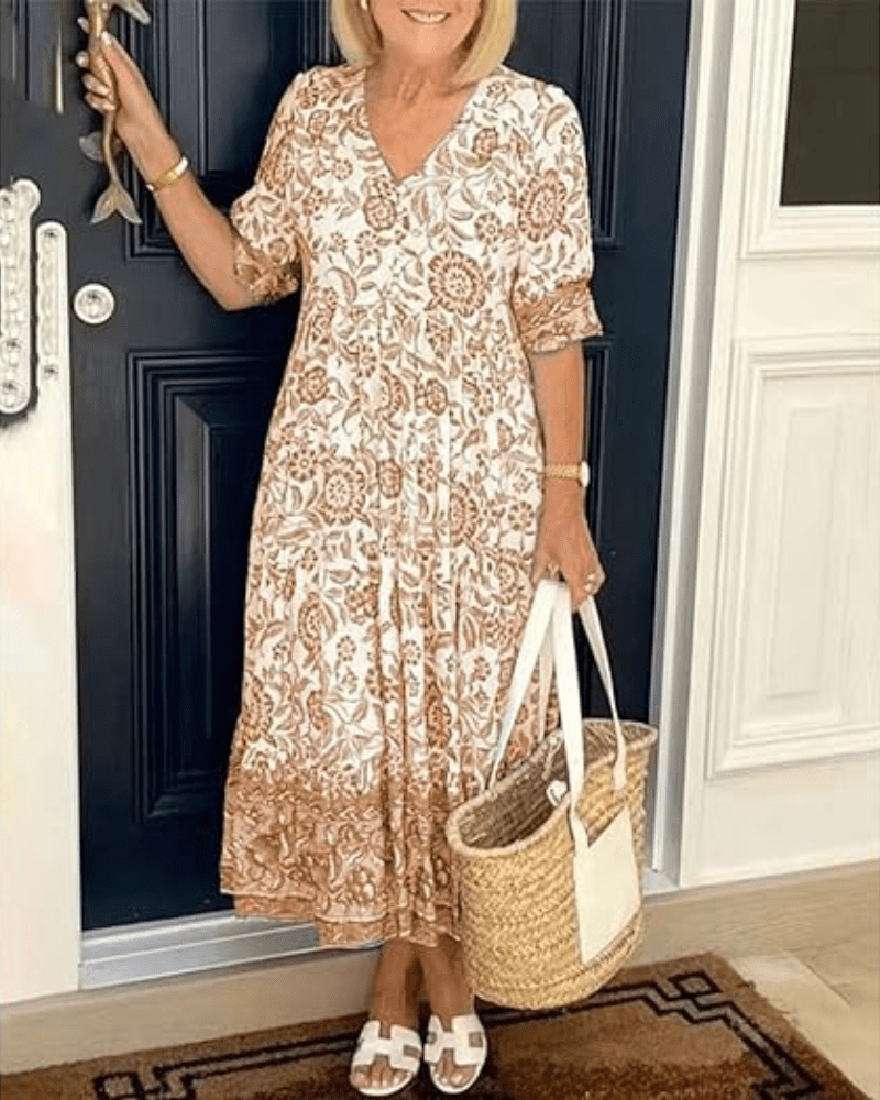 Bettina – Floral Midi Dress