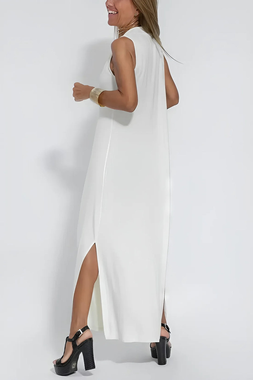Dea | Long Dress + FREE Matching Cardigan